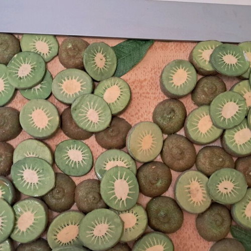 Handmade painting with fruits new