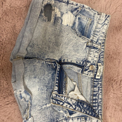 Pull&Bear denim shorts used, size 38