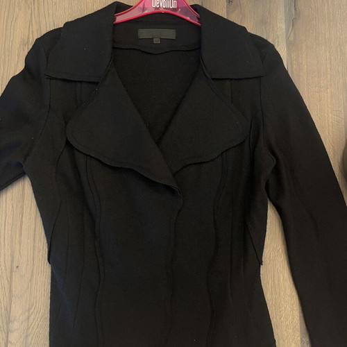 Wool jacket black used