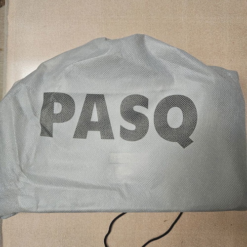 PASQ shoulder bag new, gray and beige