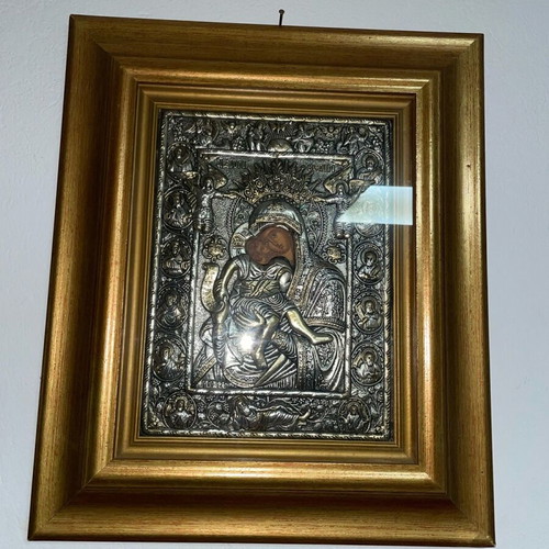 Holy Icon Axion Esti Gold And Silver Plated Like New
