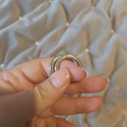 Silver 925 rings like new