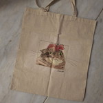 Tote bag with design