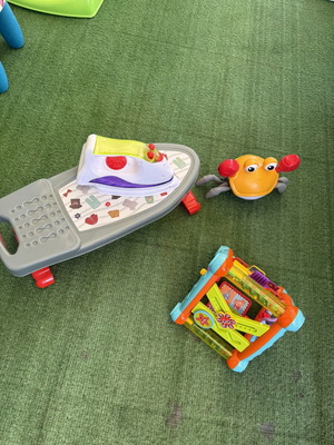 Toys like new, all together