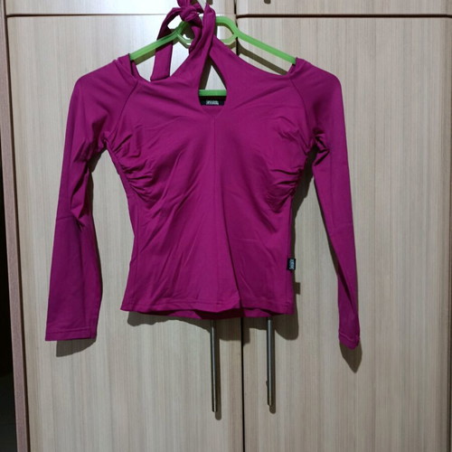Devotion blouse pink, elastic, like new, size S