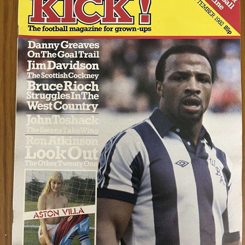 Football Kick! 1982 sports magazine used