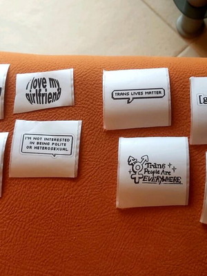 Lgbtq stickers new, set of 11 with quotes