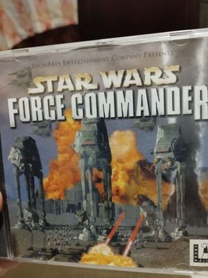 Star Wars Force Commander strategy game like new for PC