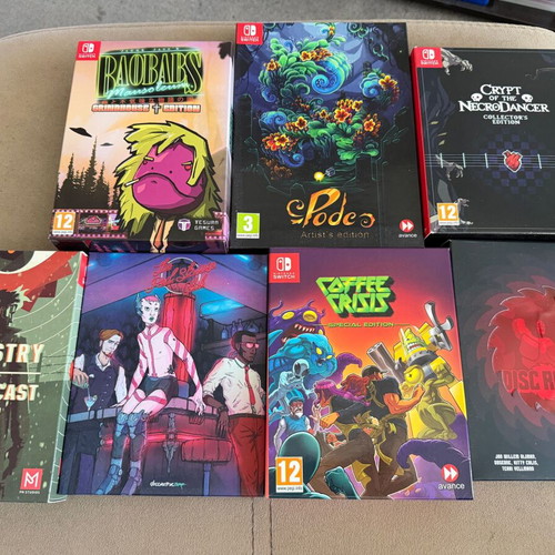 Nintendo Switch Special Editions 7-Game Set New