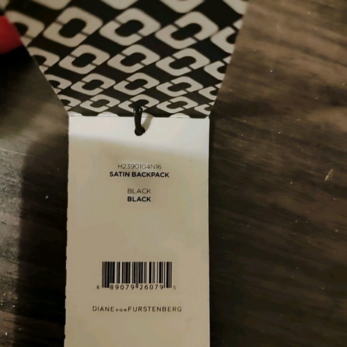 Diane Von Furstenberg backpack used, black