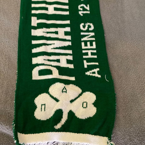 Panathinaikos - Betis commemorative scarf used, match 2026