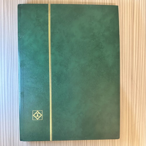 Lighthouse Stamp Album with 16 White Pages like new