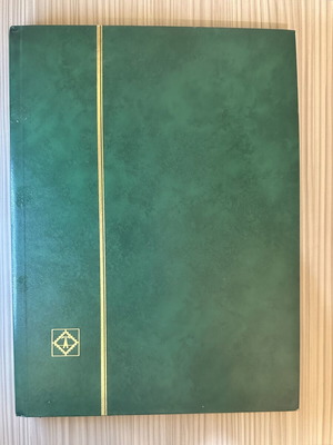 Lighthouse Stamp Album with 16 White Pages like new