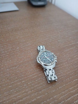 Time Force men's wristwatch like new, silver