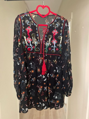 Zara mini dress like new, black, size M