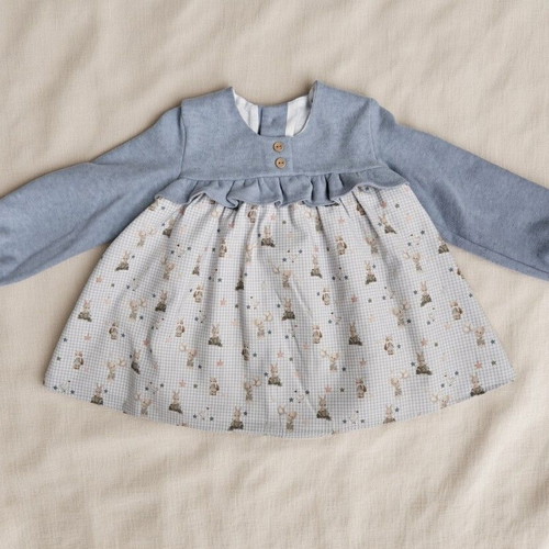 Del Sur baby dress with shorts, 92 cm, new