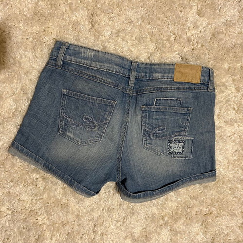 Esprit denim shorts like new, size 31, blue turquoise