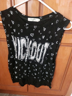 Sleeveless women's blouse large new