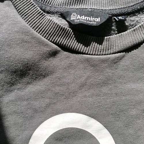 Admiral gray pullover sweater used, size XL