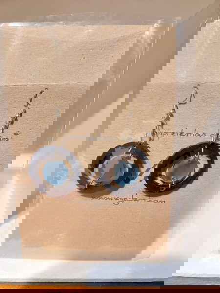 Σκουλαρίκια απο ανακυκλωμένο plexiglass