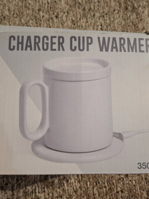 Κούπα θερμαινόμενη με βάση ασύρματης φόρτισης 350 ml καινούργια