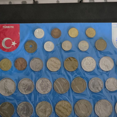 Turkish coins like new, pack of 32 pieces