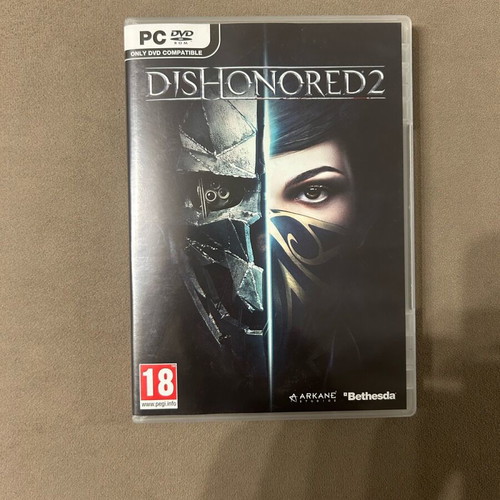 Dishonored 2 PC game used, missing codes