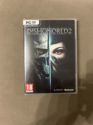 Dishonored 2 PC game used, missing codes