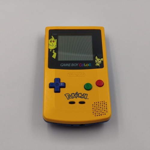 Nintendo Game Boy Color Pokémon Pikachu & Pichu Edition with Pokémon TCG cartridge