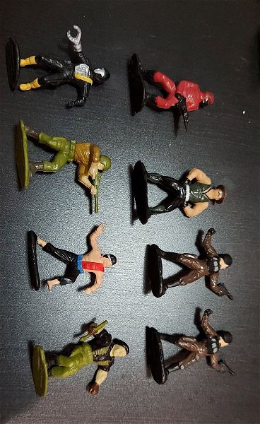  G.I.Joe Mini Figures 1989