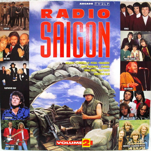 Various Radio Saigon Volume 2 double vinyl LP used, rock