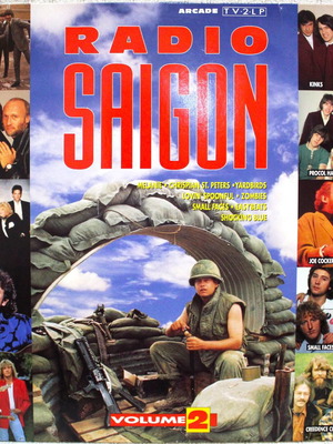 Various Radio Saigon Volume 2 double vinyl LP used, rock