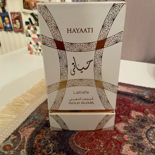 Lattafa Hayaati 100ml EDT Gold Elixir perfume like new