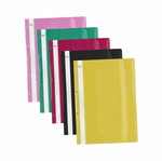 Plastic sleeve with spine A4 31x23 cm new, assorted colors