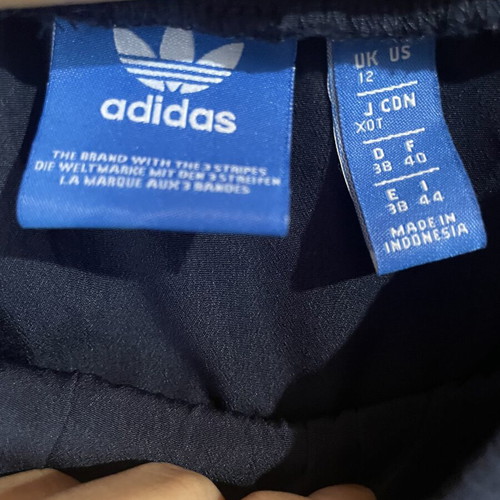 Adidas maxi skirt like new, white and blue, size M
