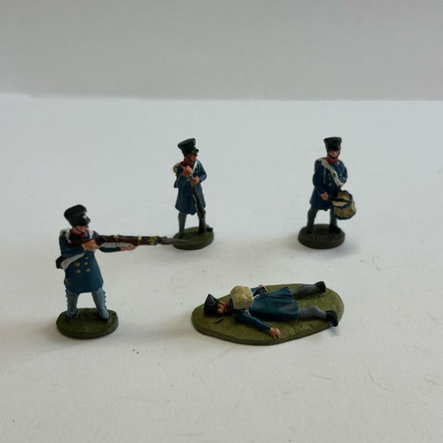 Del Prado Battle of Waterloo Prussian Army lead soldiers like new