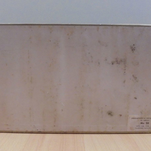 Pavlides Chocolates old promotional box used, empty