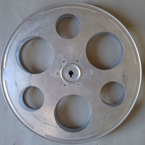 16mm Aluminum 1200ft Reel with Original Box CINEMAXA used