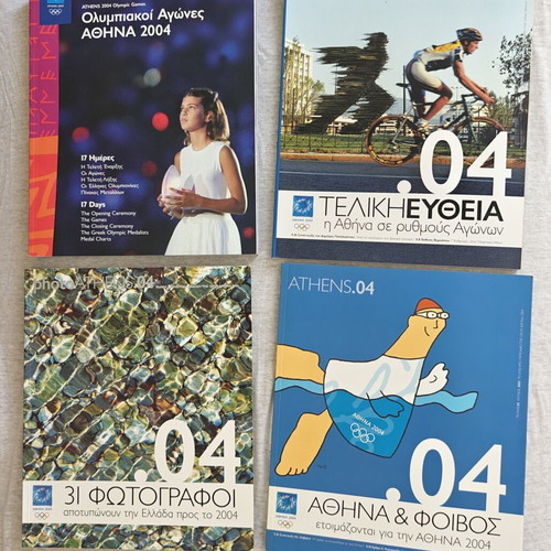 Athens 2004 Olympic Games Official Editions Set of 7 volumes