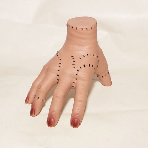 Plastic hand from The Addams Family like new