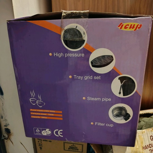 Coffee maker new in box