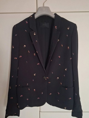 Ikks blazer new with skull and lightning print, tailored fit