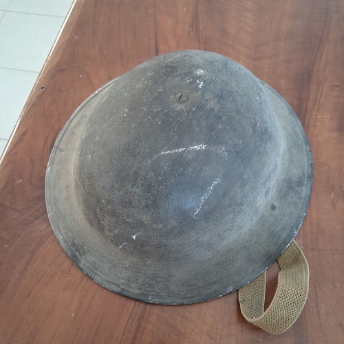 Brodie Mark II British WWII military helmet