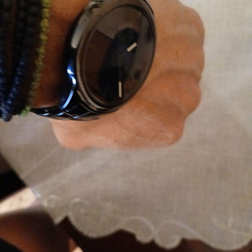 Kraftworks men's watch like new with ceramic bracelet