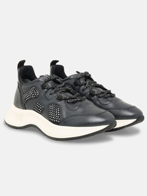Hogan black athletic shoes new, sizes 34 to 36.5