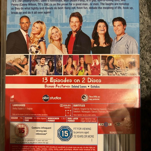 Happy Endings Season 1 Boxset DVD like new with English subtitles