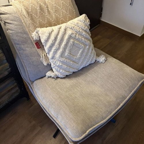 Swivel armchair, brand new, 70x96x80 cm