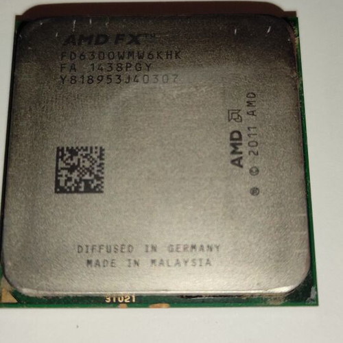 AMD FX FD6300 CPU used, functionality unknown