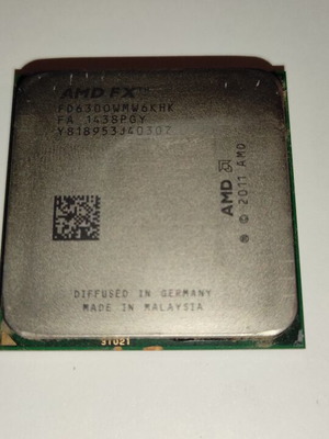 AMD FX FD6300 CPU μεταχειρισμένο, άγνωστη η λειτουργικότητα του