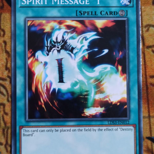 Spirit Message "I" Continuous Spell κάρτα σαν καινούργιο